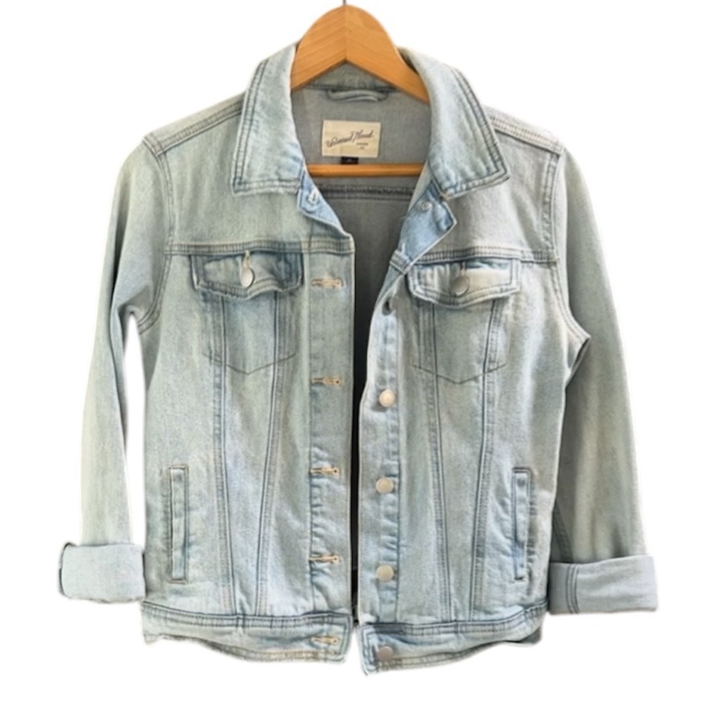 Universal Thread Denim Jacket Blue Denim XS